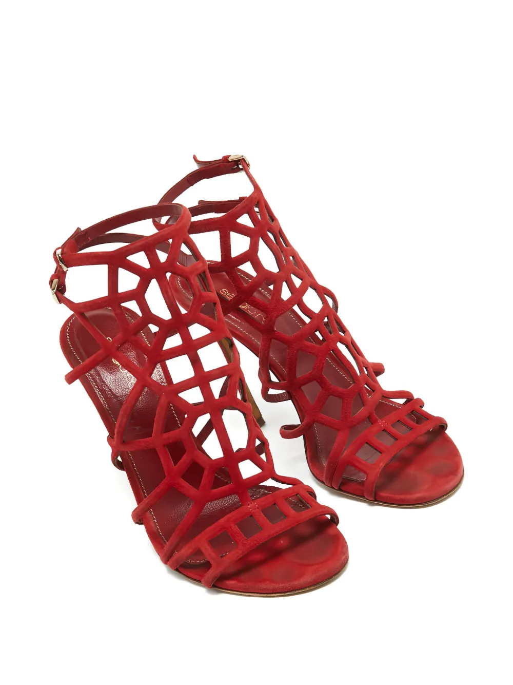 Sergio Rossi Vintage pre-owned 110mm cut-out sandals | Image 2