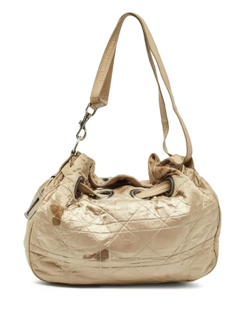 Christian Dior Pre-Owned Cannage drawstring shoulder bag