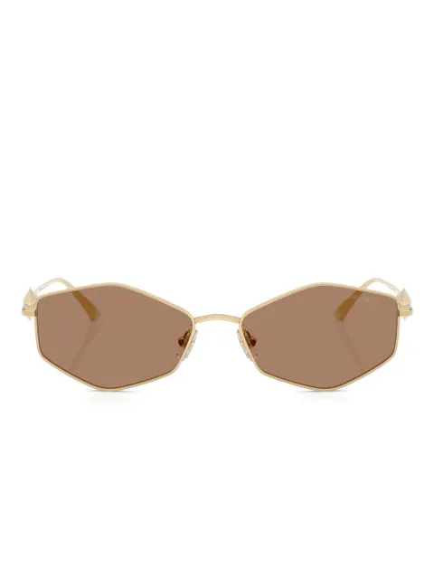 Jimmy Choo Eyewear lentes de sol con armazón geométrica