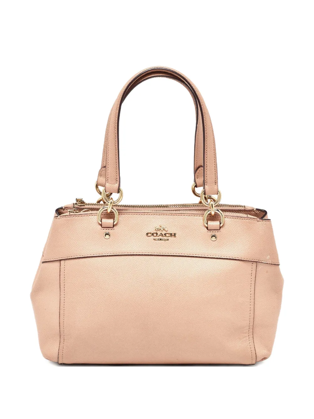 Coach Vintage leather tote bag - ニュートラル Coach Vintage leather tote bag - ニュートラル