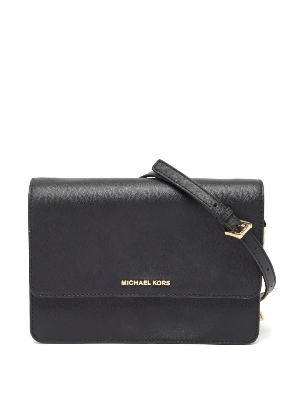 Michael Kors Vintage leather flap bag - ブラック Michael Kors Vintage leather flap bag - ブラック