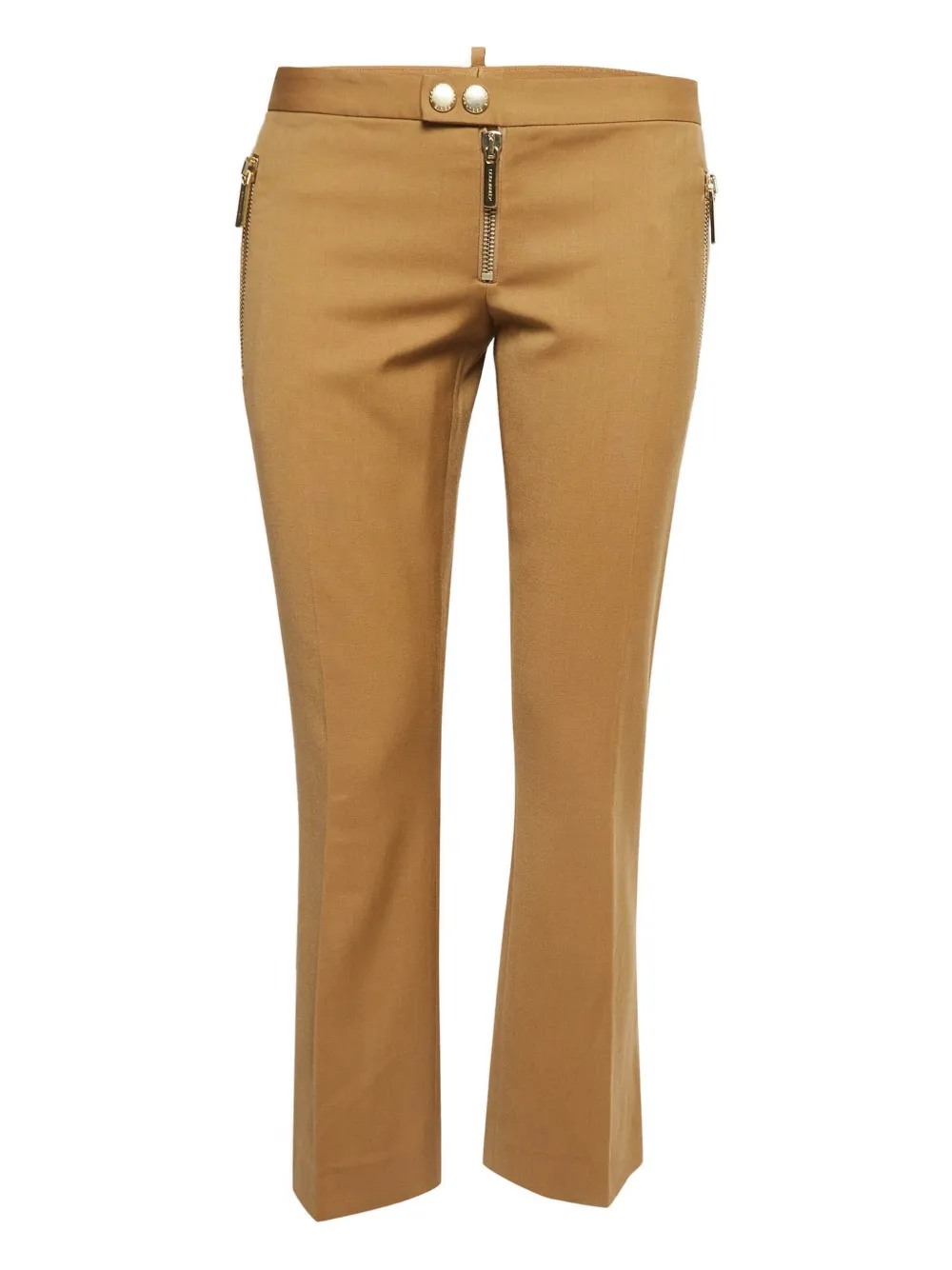 DSQUARED2 Pantaloni con zip - Marrone