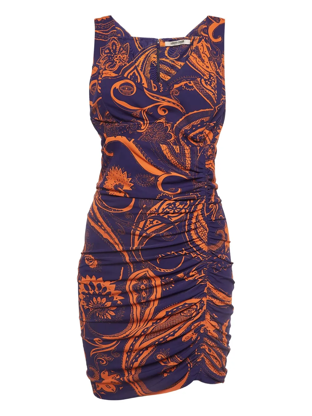 Roberto Cavalli Vintage Abito con stampa paisley - Viola