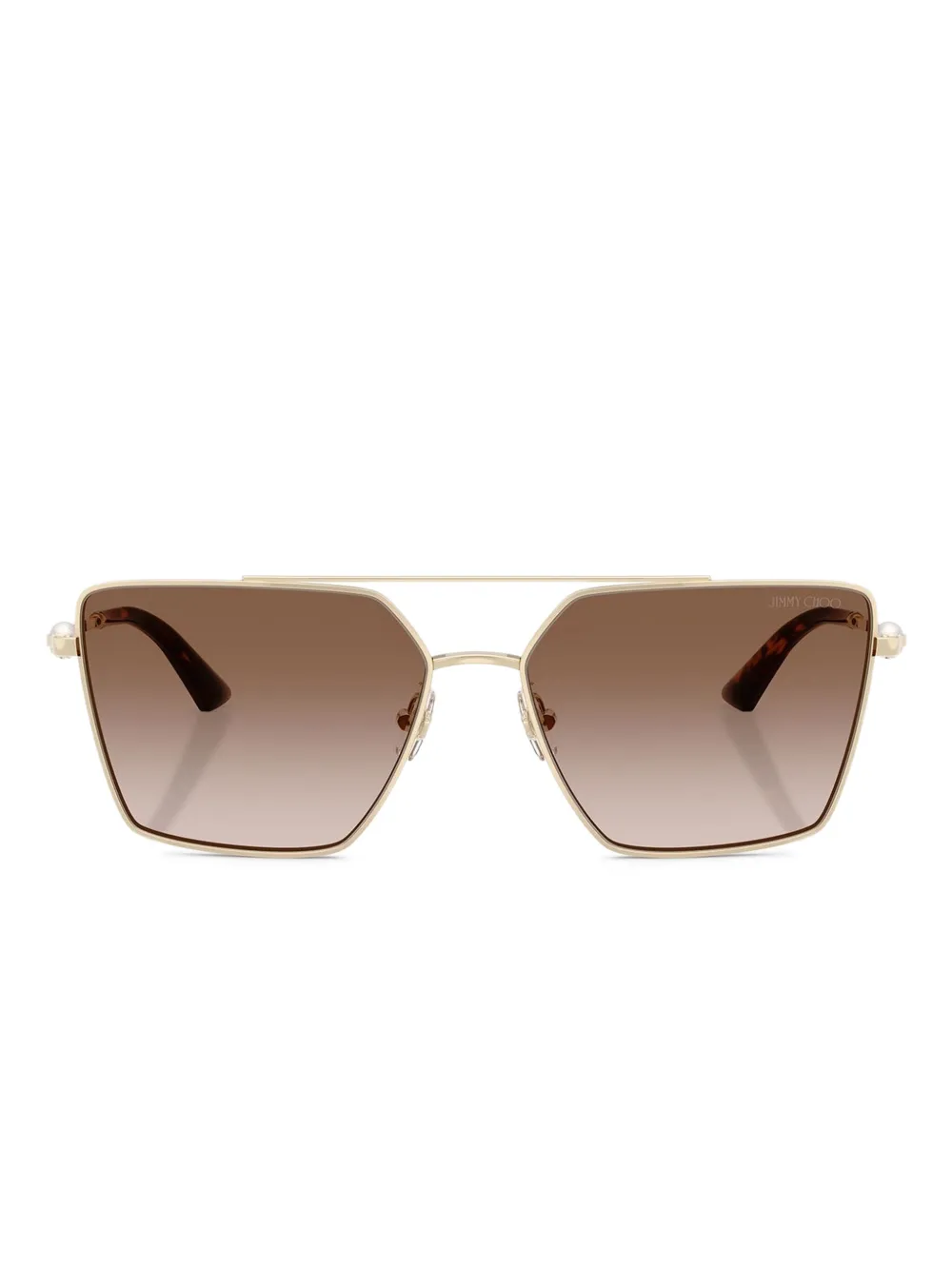 Jimmy Choo Eyewear square-frame sunglasses Goud