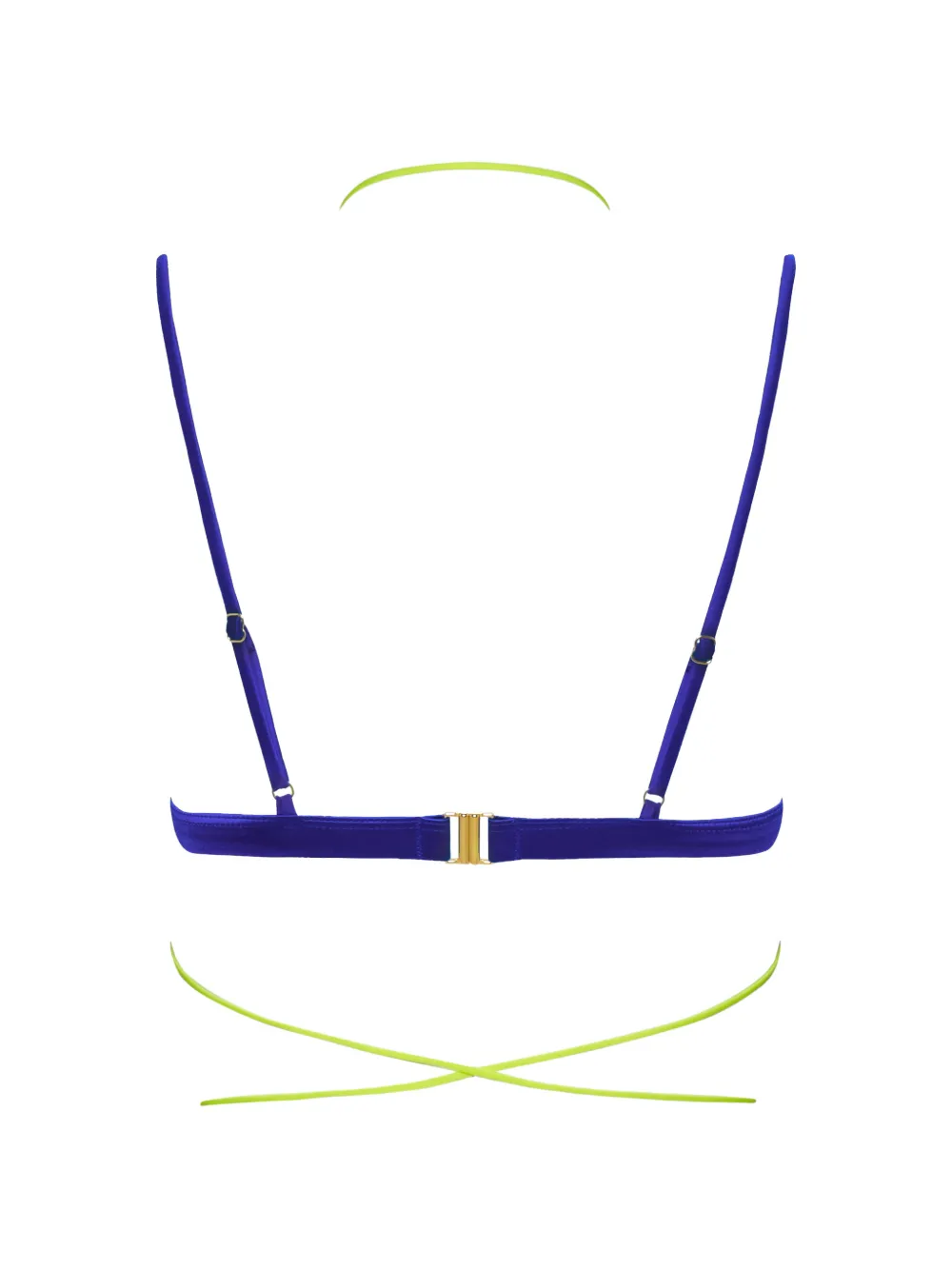  Maison Close Top De Bikini Glow - Azul 