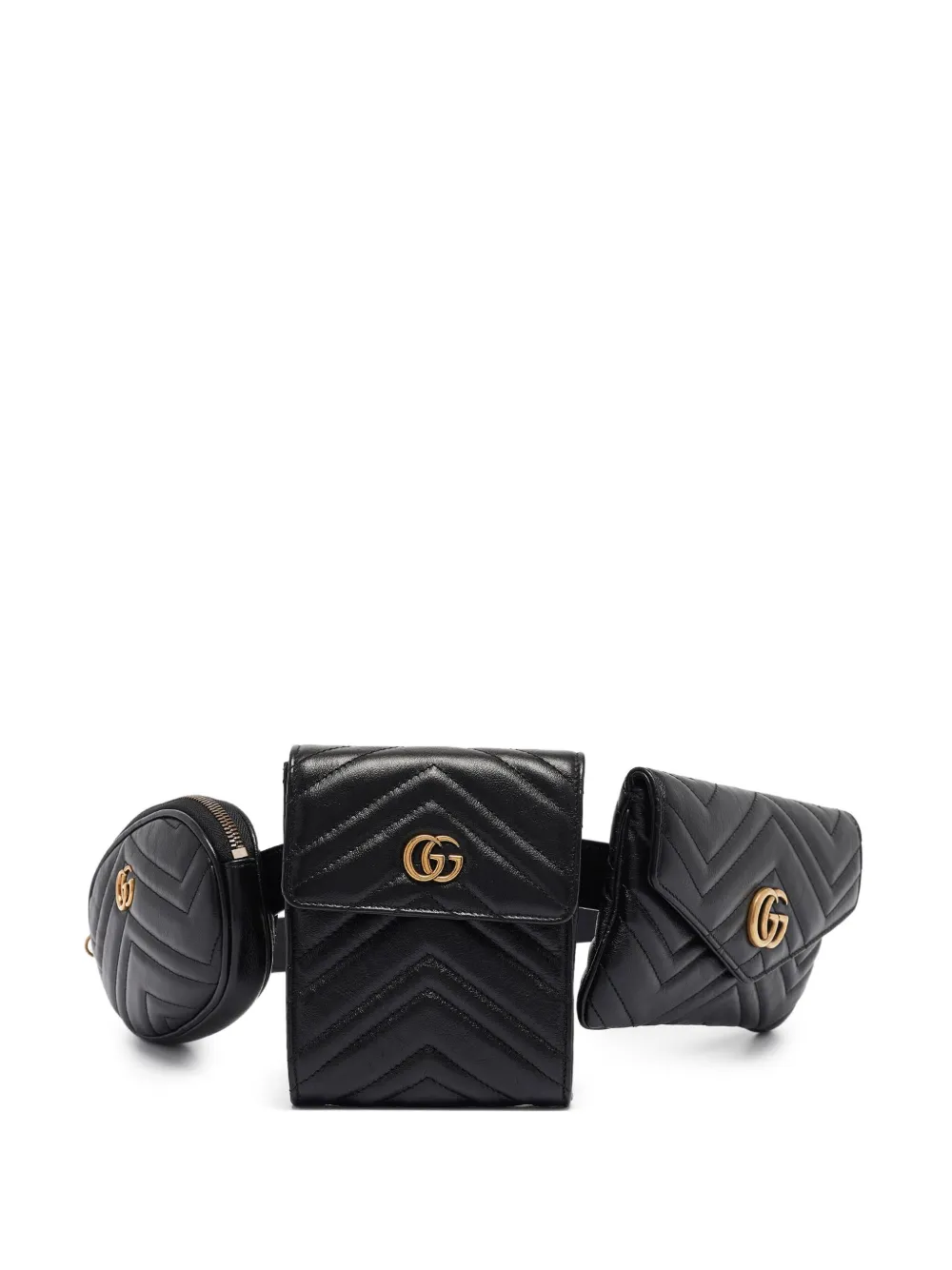 Gucci Pre-Owned 2024 matelassé belt bag | Black | Image 1