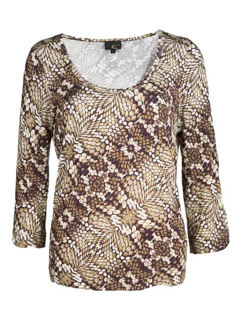 Just Cavalli Vintage pre-owned animal-print top