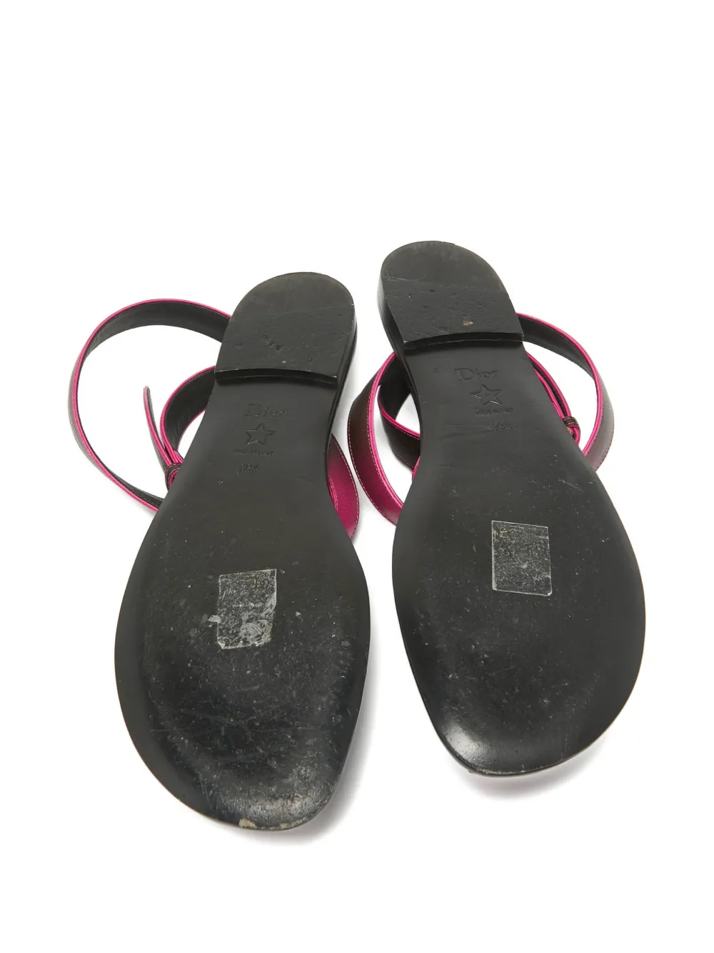 christian dior ディオール　サンダル　アンクルストラップ Christian Dior Pre-Owned アンクルストラップ サンダル