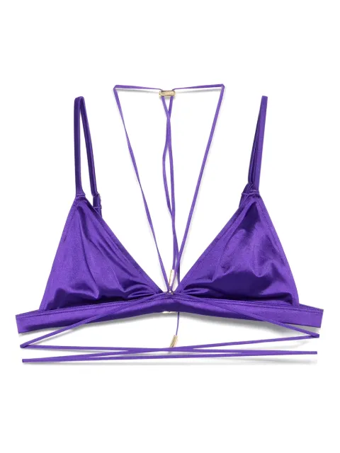 Maison Close Glow triangle bikini top
