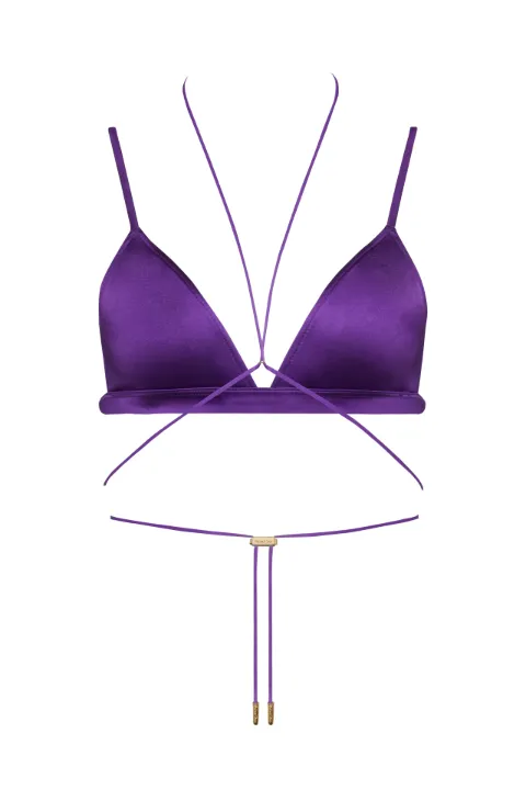 Maison Close Glow triangle bikini top