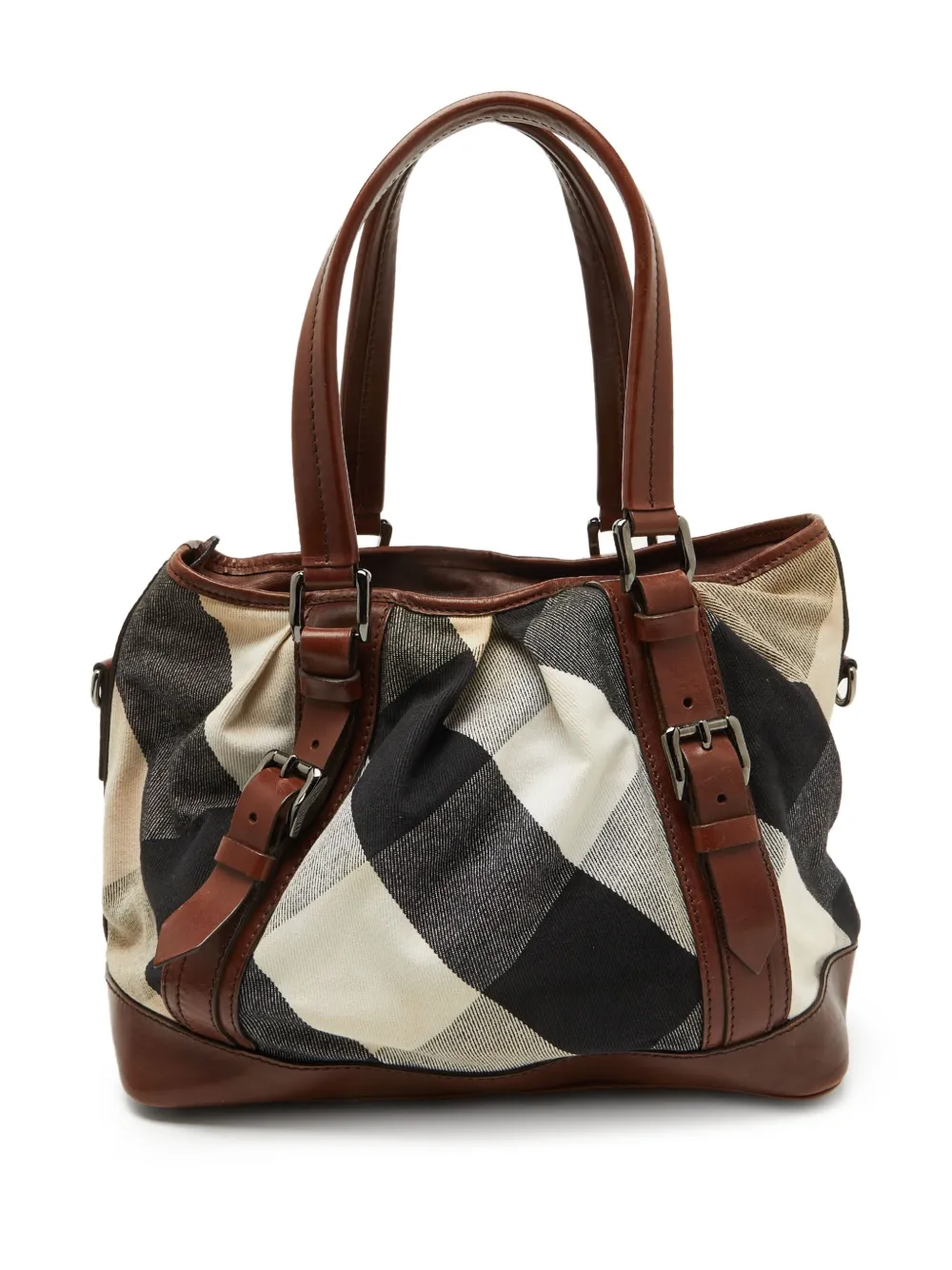 Burberry Pre-Owned Checked canvas tote bag | Pre-Owned | Image 2