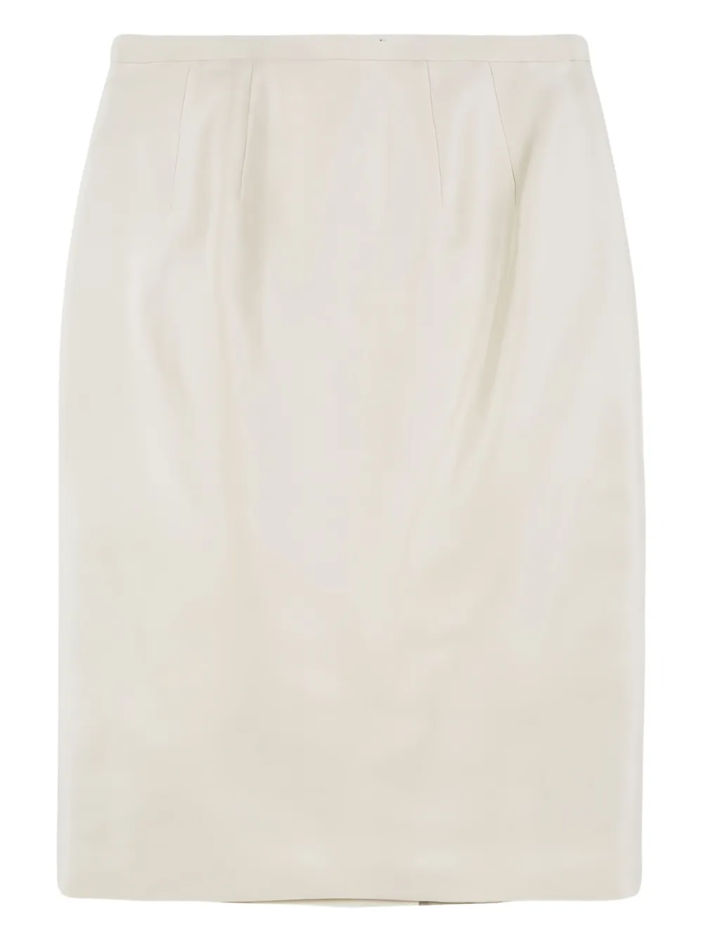 silk pencil skirt