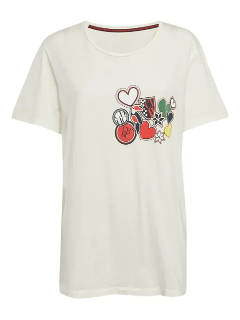 Carolina Herrera Vintage pre-owned graphic-print T-shirt