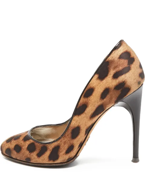 Dolce & Gabbana Pre-Owned leopard-print pumps