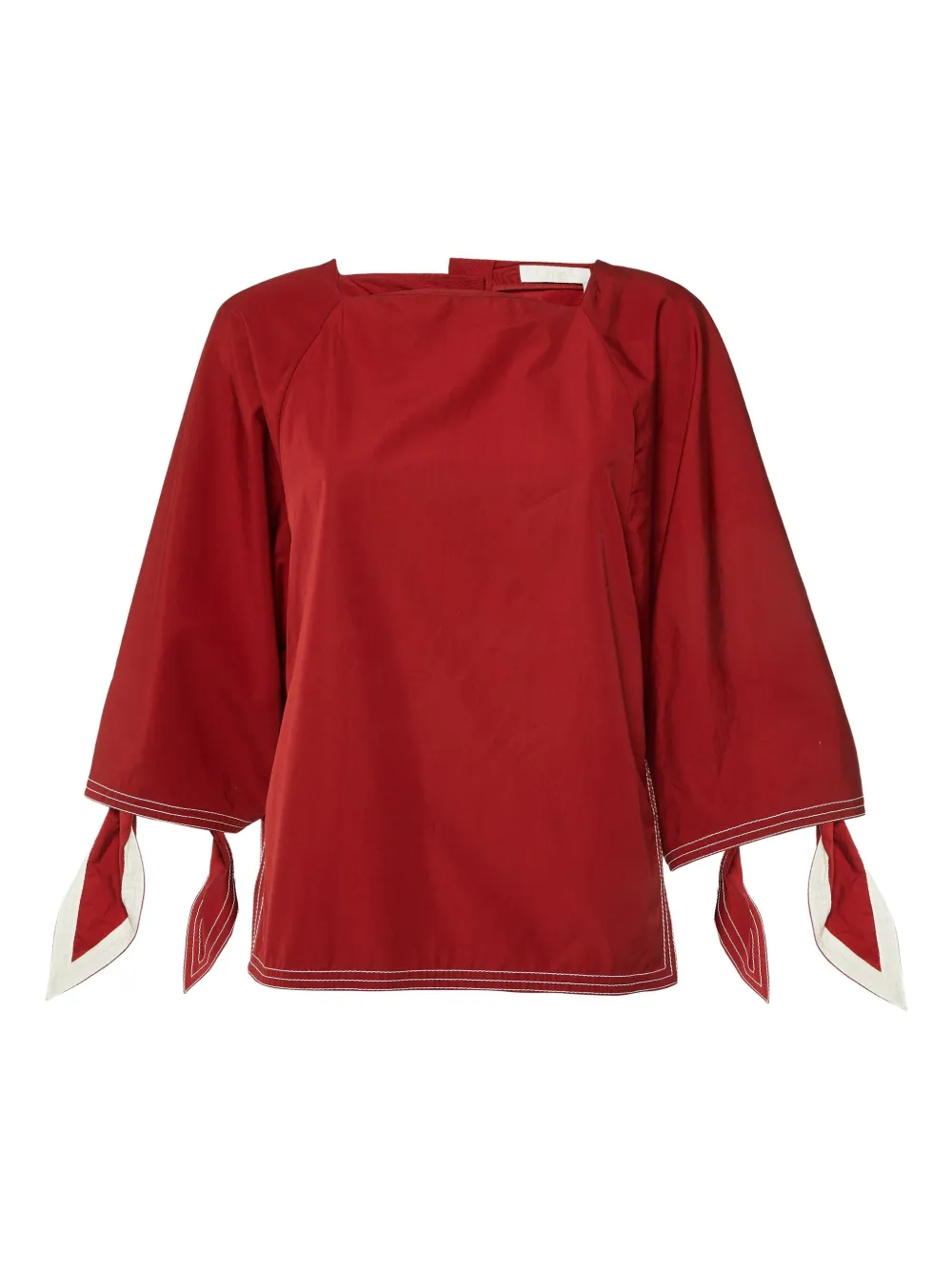 Chloé Pre-Owned blouse en coton | rouge | Image 1