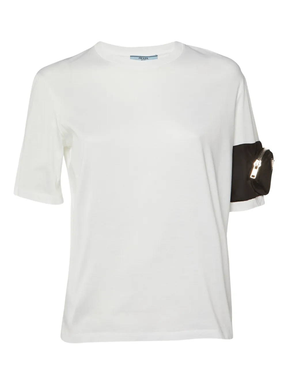 Prada Pre-Owned コットン Tシャツ - ホワイト Prada Pre-Owned コットン Tシャツ - ホワイト