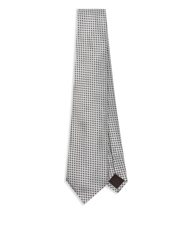 アクセサリーその他 CANALI GREY SILK TIE Grey silk tie with jacquard lining - Canali US