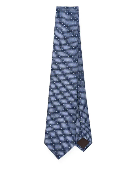 Canali silk tie 