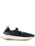 Kiton mesh-panelled sneakers - Blue