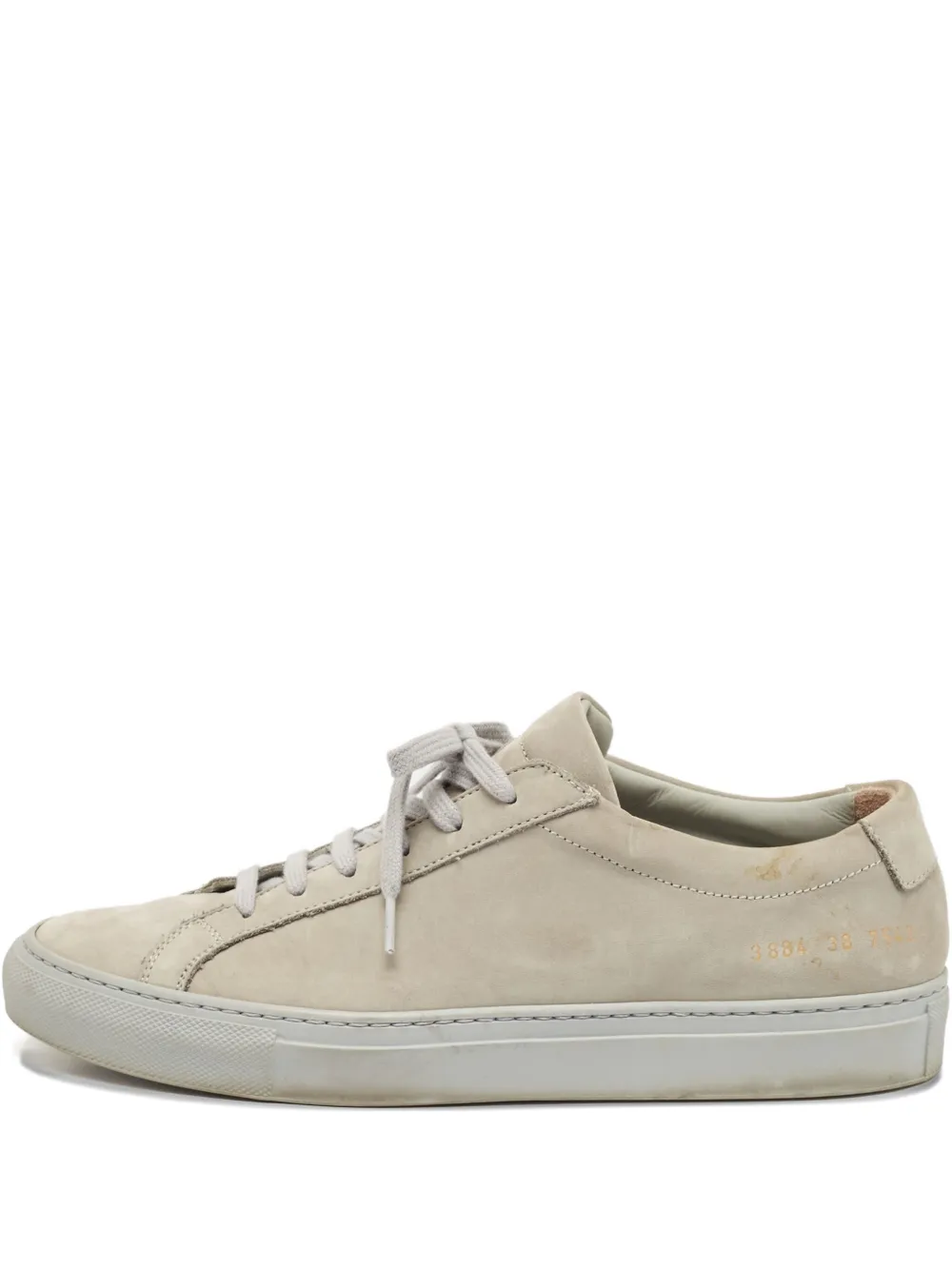 Pre-owned Common Projects Achilles Suede Sneakers
