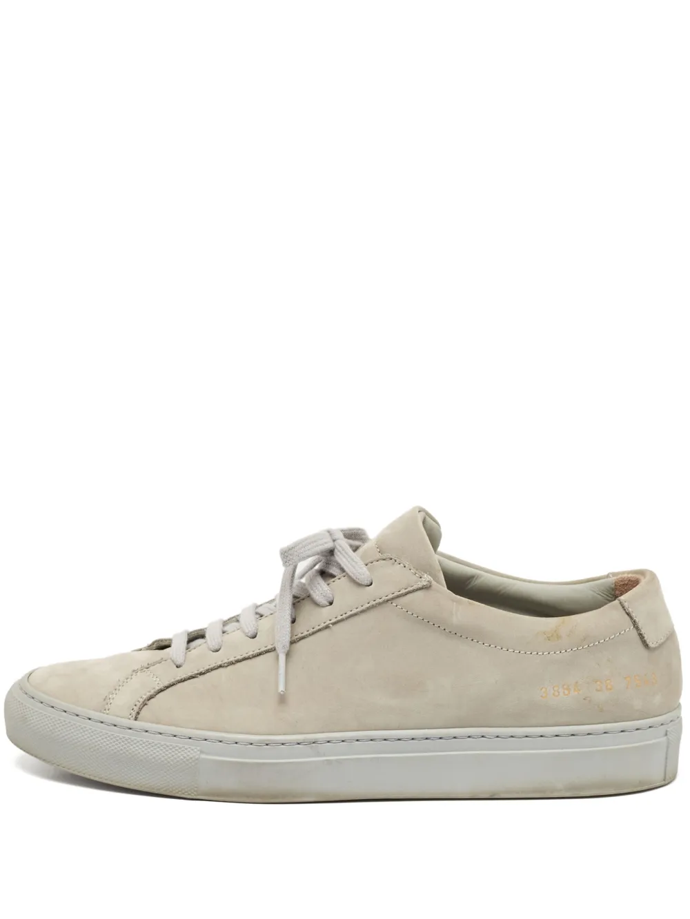 Common Projects pre-owned Achilles suede sneakers | Grey | Image 1