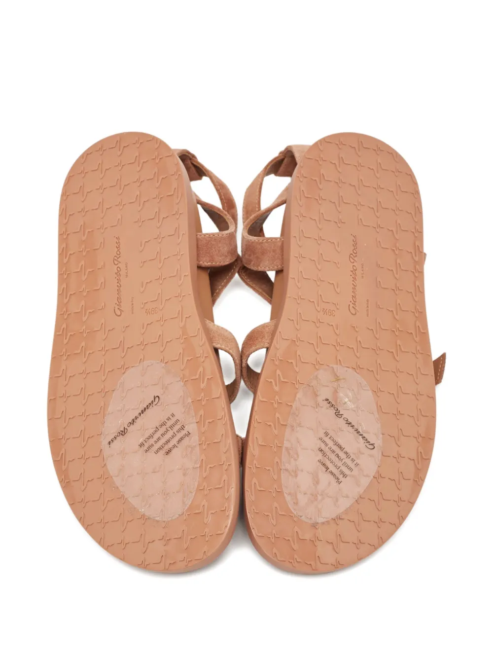 Pre-owned Gianvito Rossi Suede Sandals In Brown