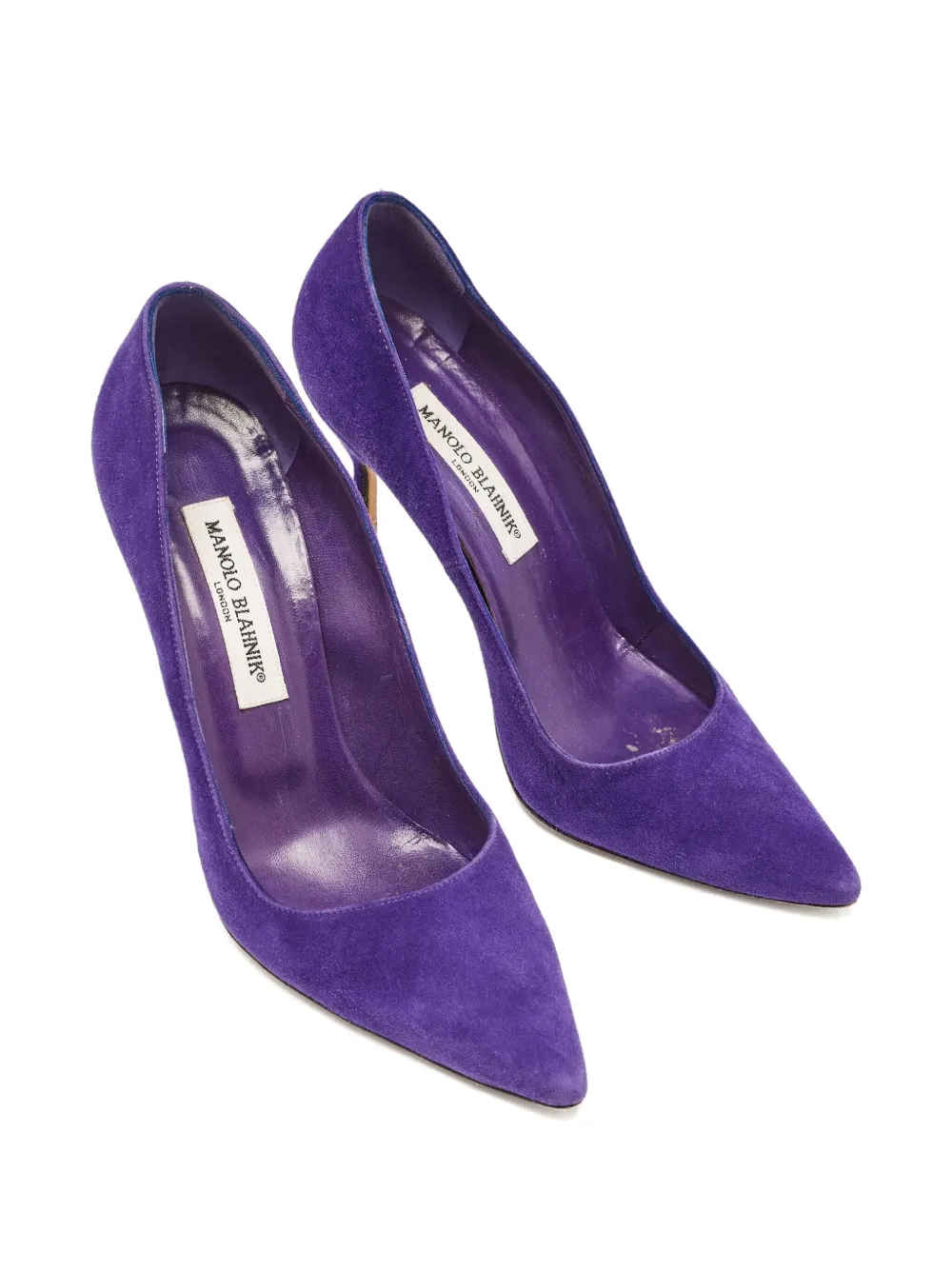 Manolo Blahnik 110mm suede pumps | Image 2