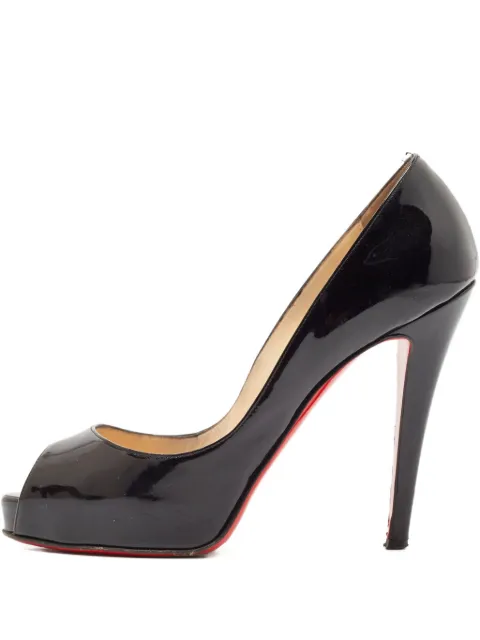Christian Louboutin Pre-Owned 120mm patent-leather pumps