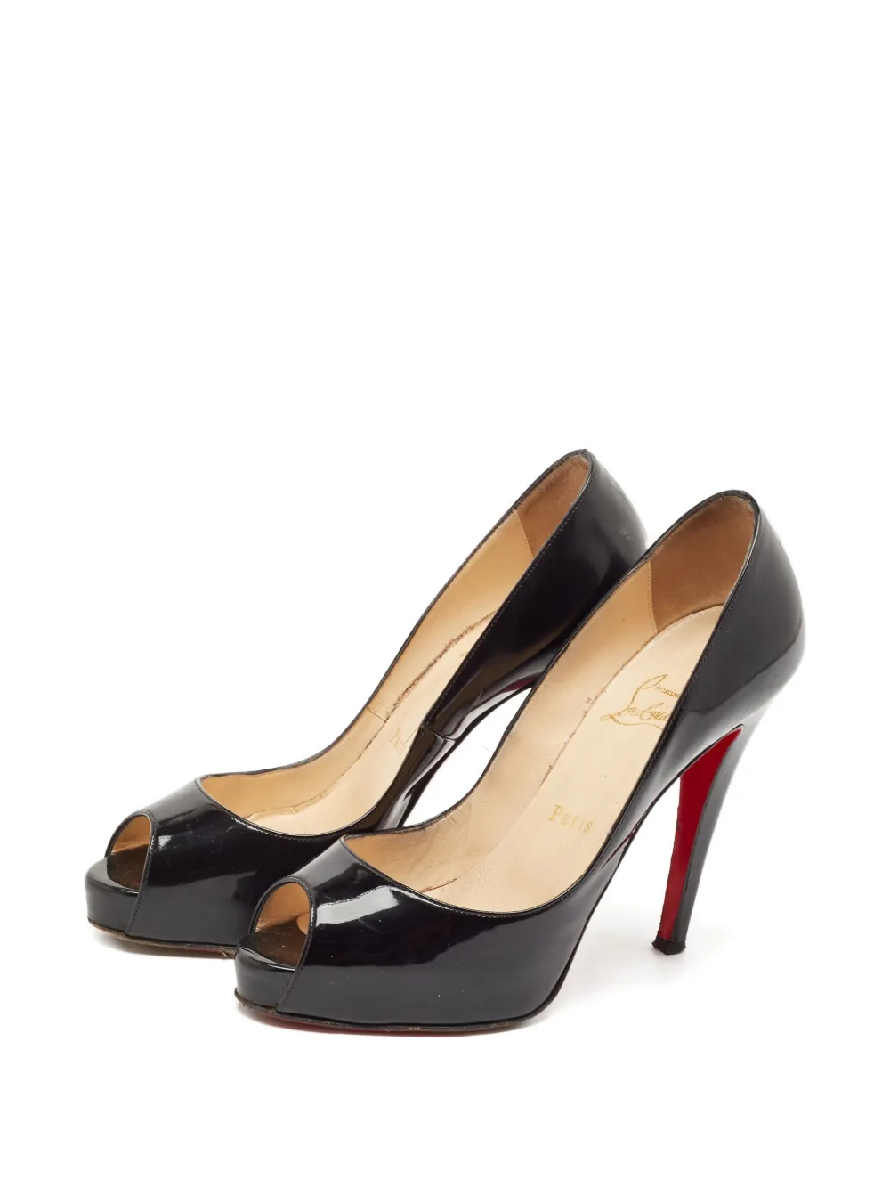 Christian Louboutin Pre-Owned 120mm patent-leather pumps | Image 2