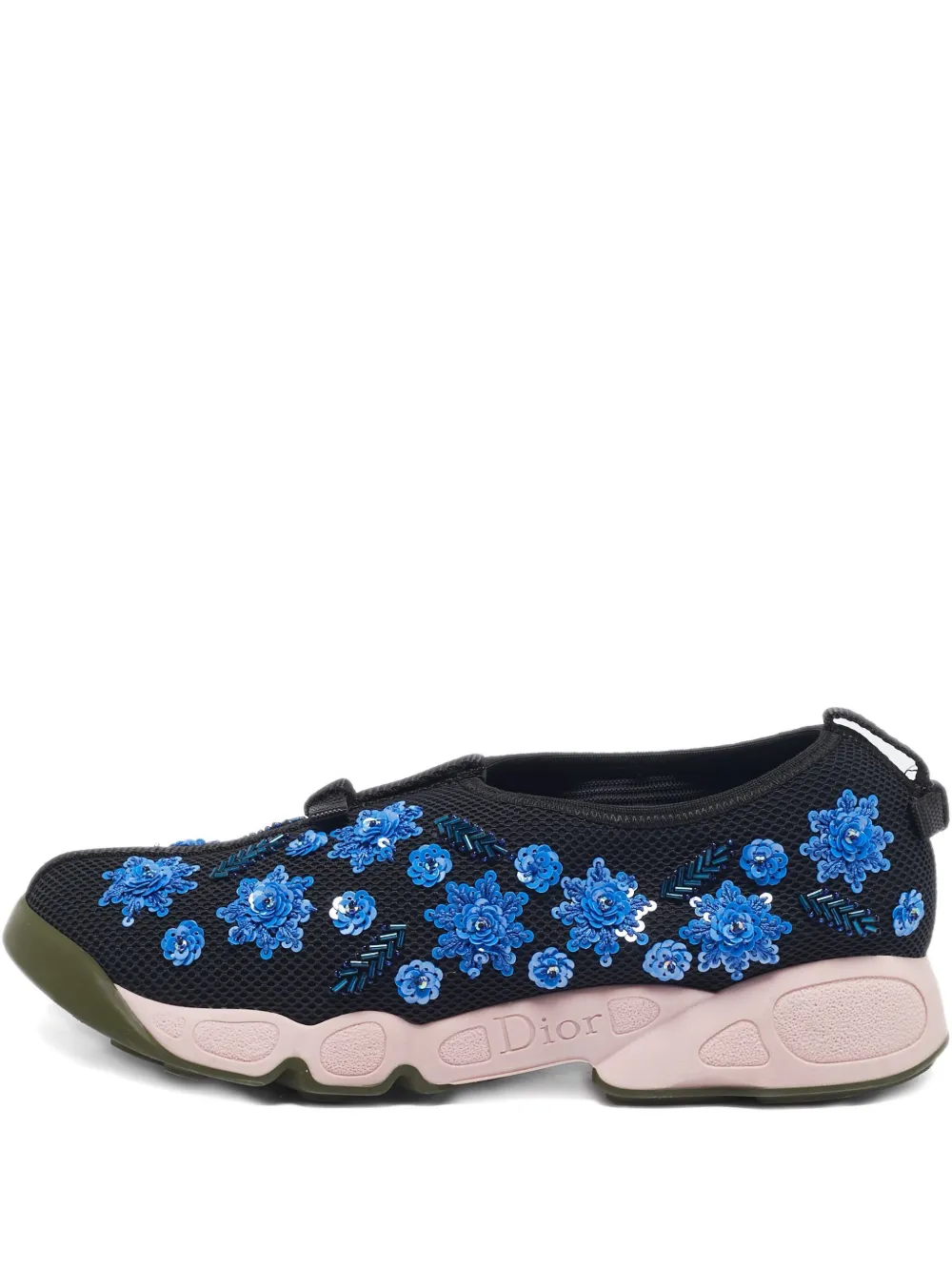 Christian Dior Pre-Owned Fusion スニーカー - ブラック Christian Dior Pre-Owned Fusion スニーカー - ブラック