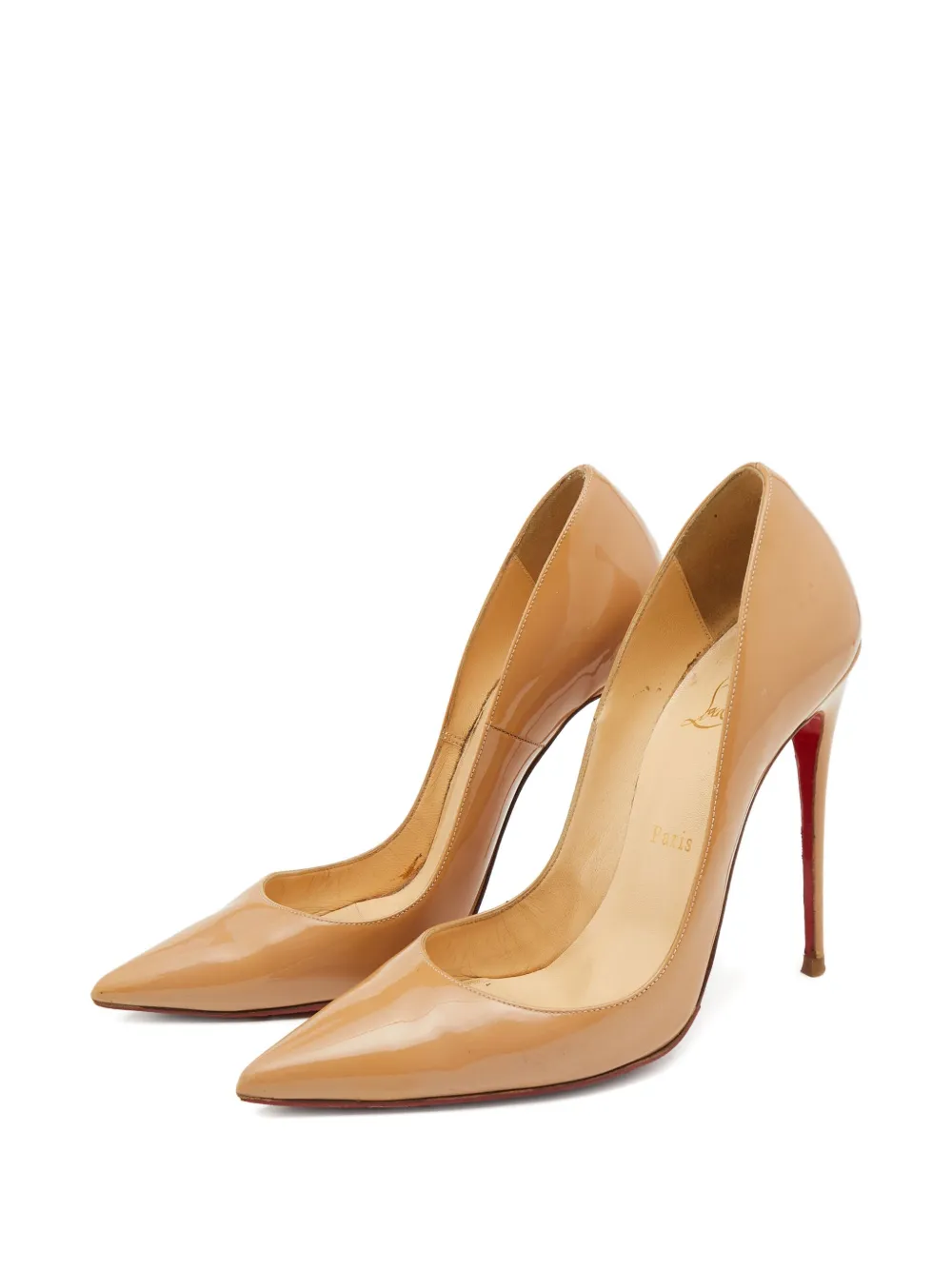 Christian Louboutin Pre-Owned 120mm leather heeled pumps | Image 2