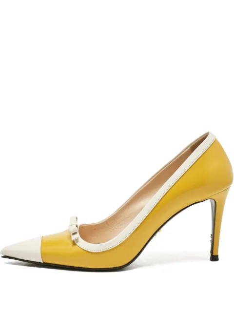 Prada Pre-Owned 90mm pointed-toe heeled pumps