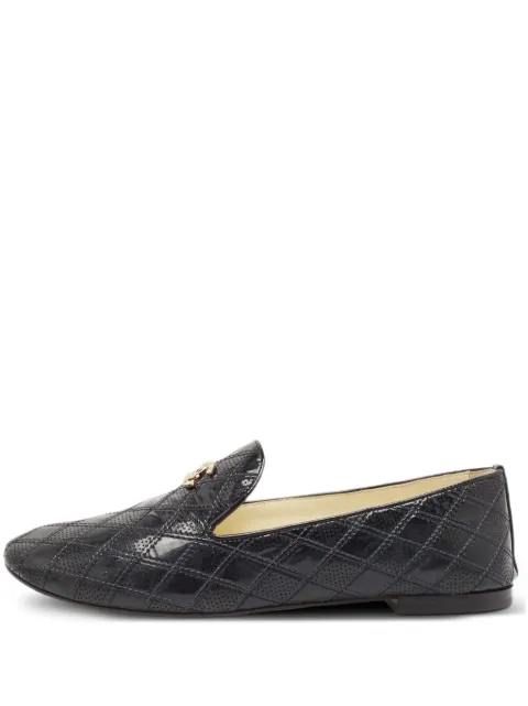CHANEL Pre-Owned mocasines con logo CC