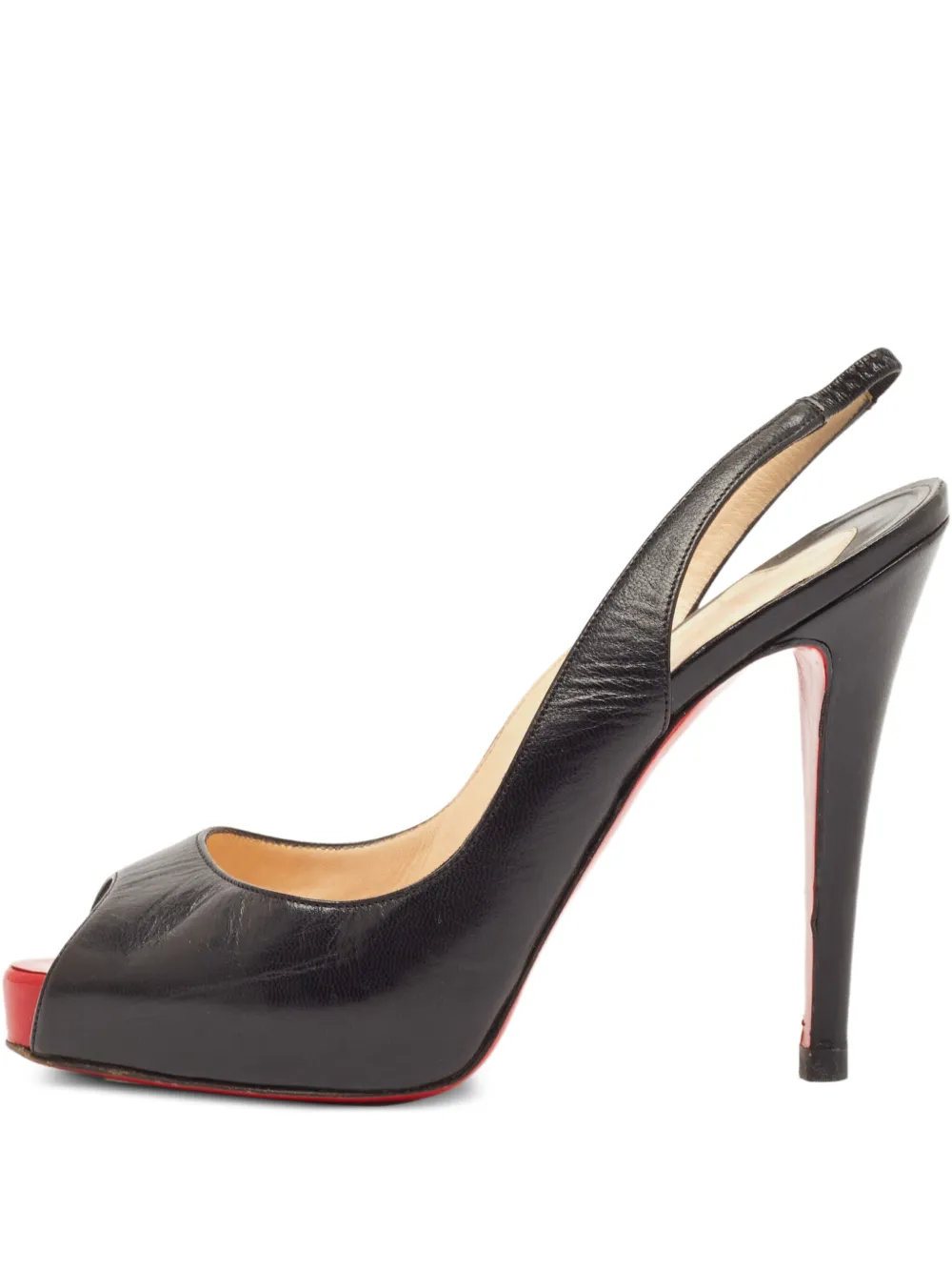 Christian Louboutin Pre-Owned 110mm No Prive sandals - Schwarz