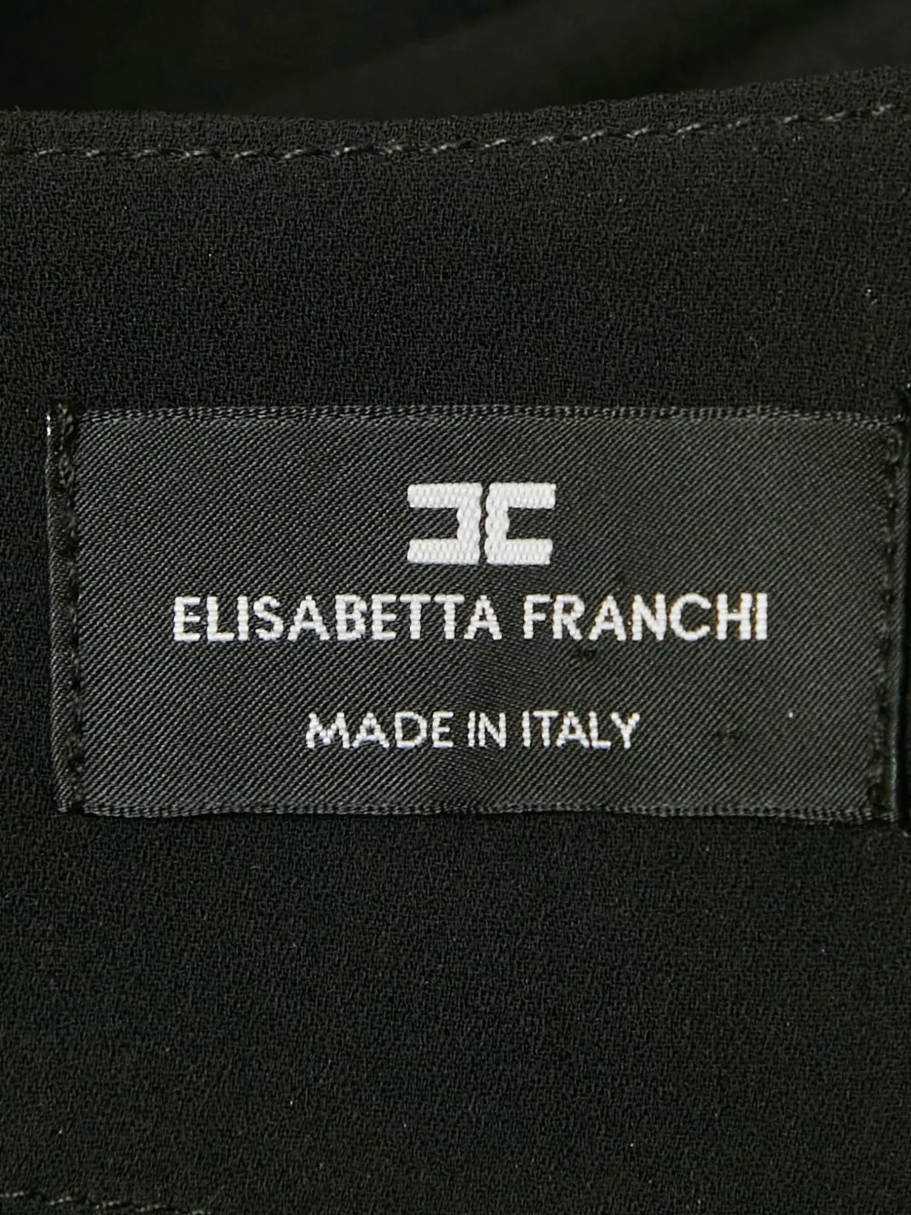 Pre-owned Elisabetta Franchi V-neckline Three-quarter Bodysuit