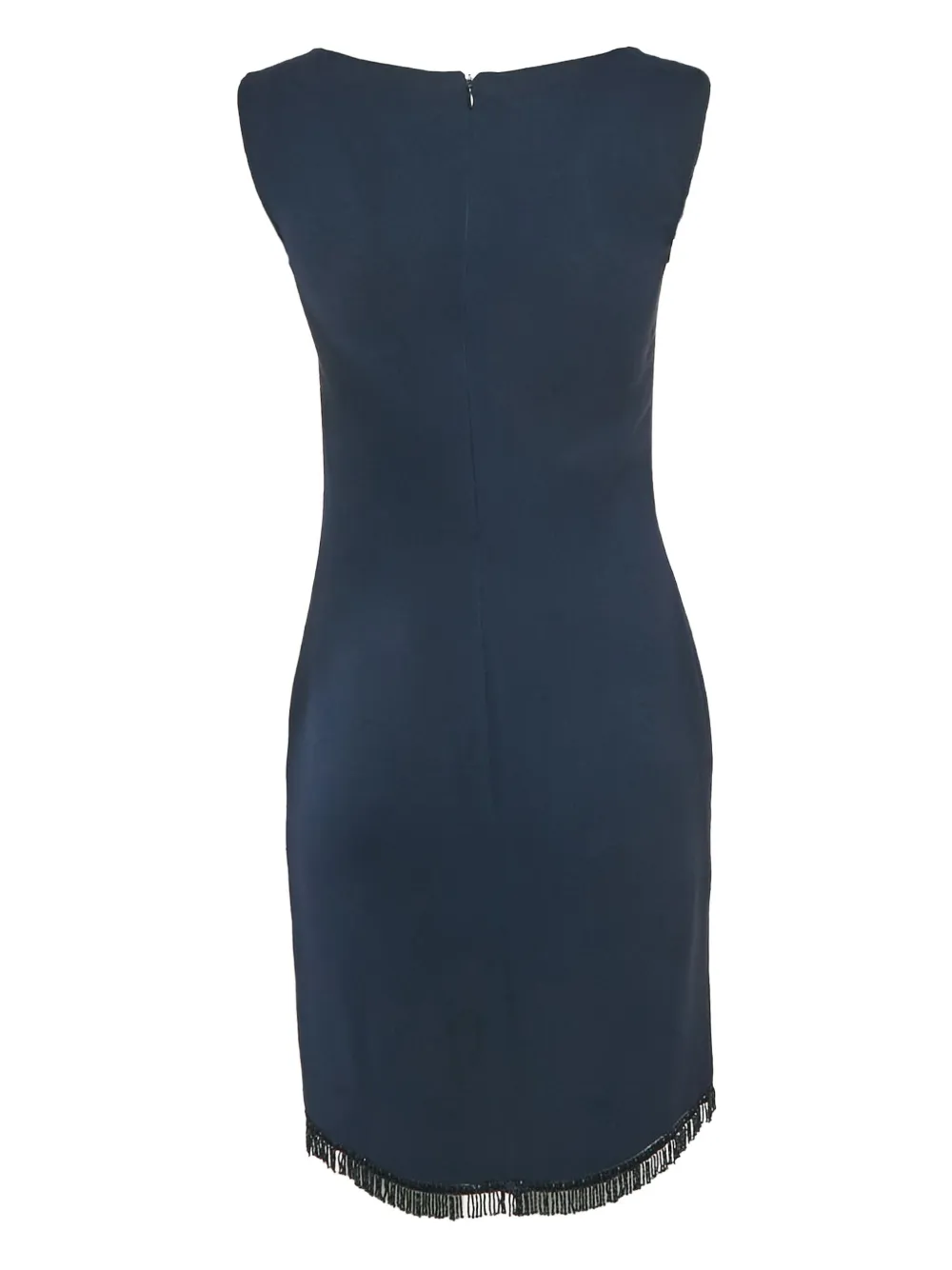 Valentino Garavani Pre-Owned Jurk met franje - Blauw