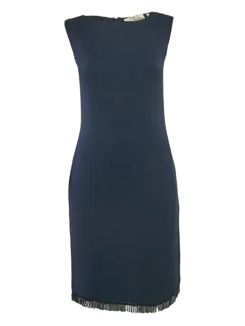 Valentino Garavani Pre-Owned robe mi-longue à franges