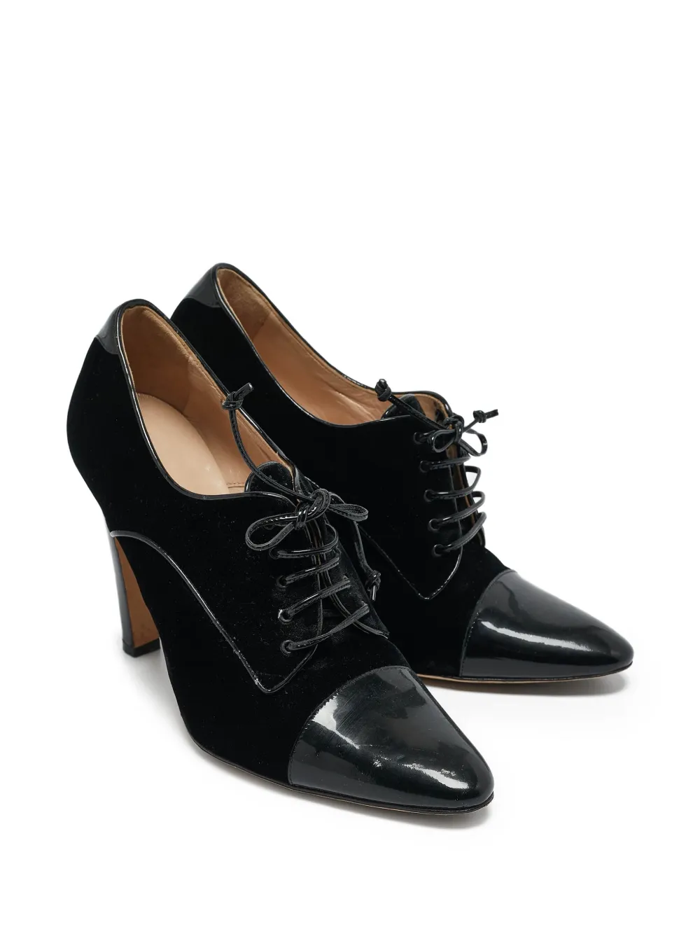 Manolo Blahnik pre-owned 110mm lace-up pumps | Image 2