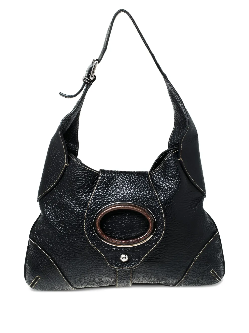 pebbled-leather shoulder bag