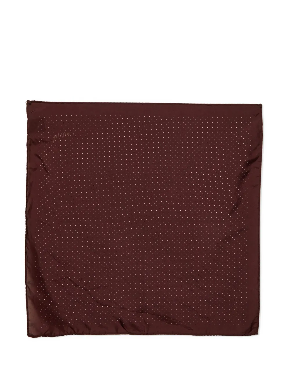 Lanvin Pre-Owned silk scarf | Red | Image 1