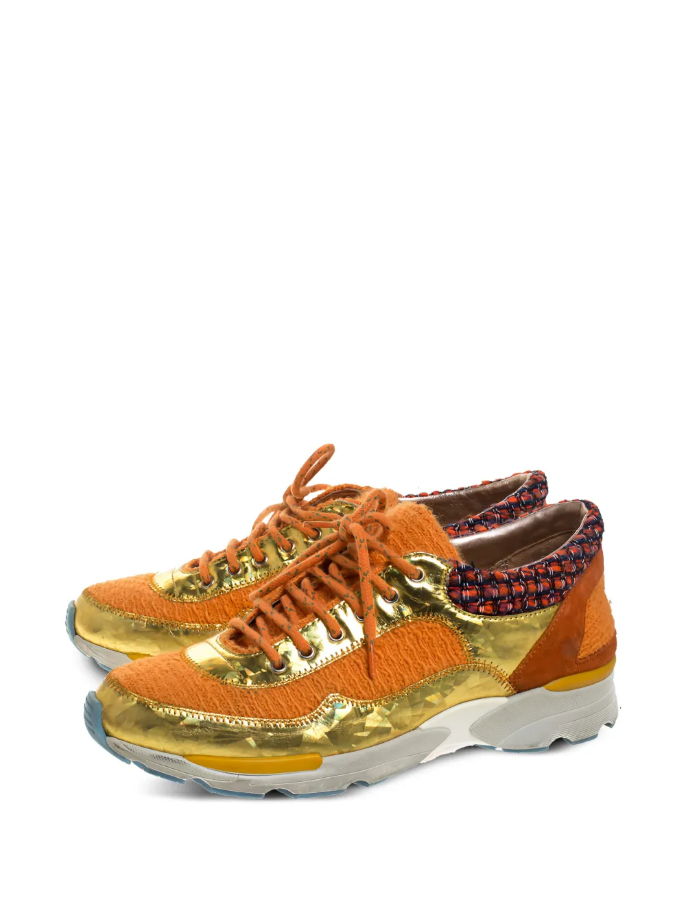 CHANEL Pre-Owned tweed sneakers | Image 2