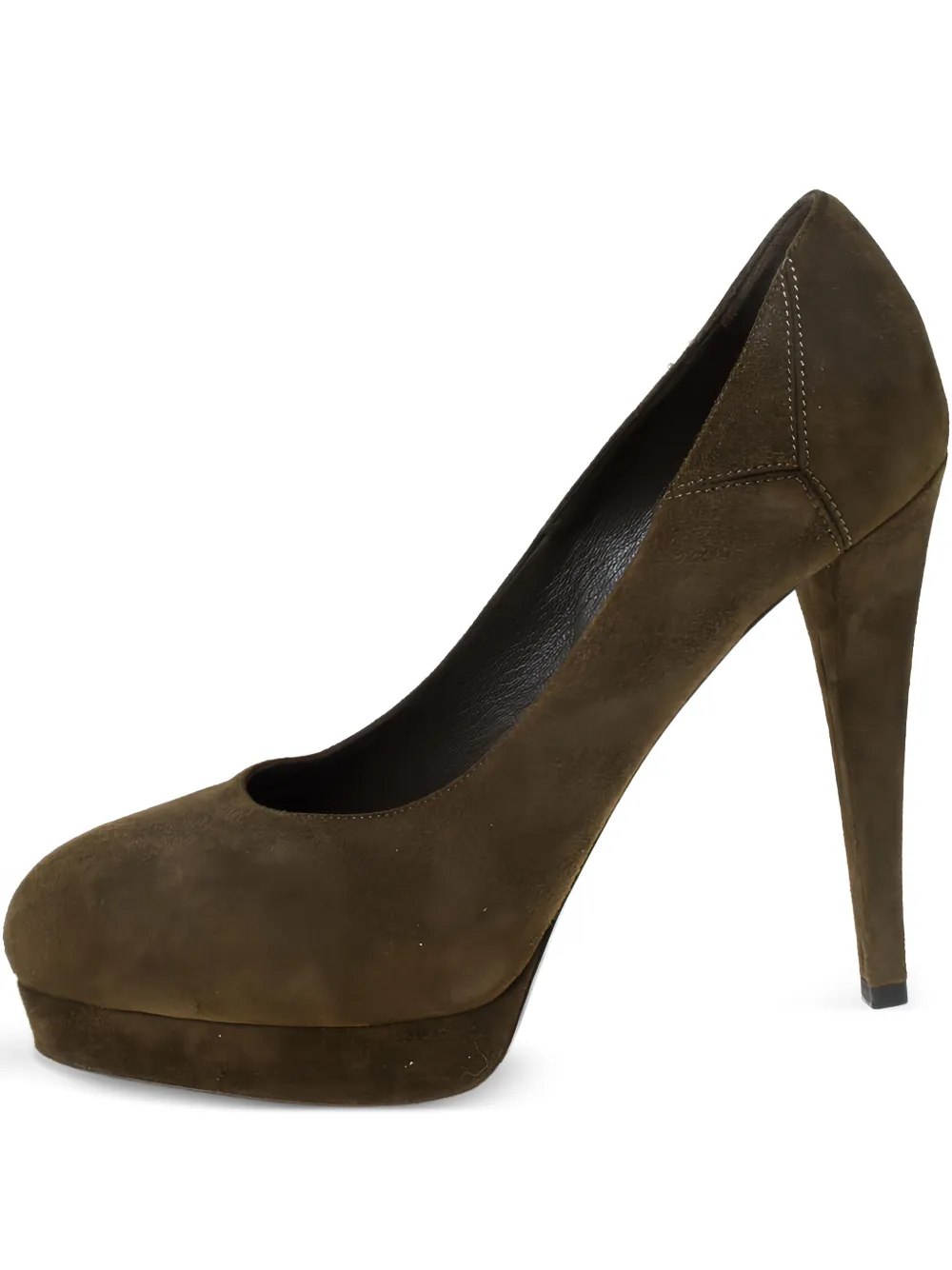 125mm leather pumps