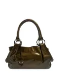 Ferragamo Pre-Owned Gancini-charm tote bag - Green