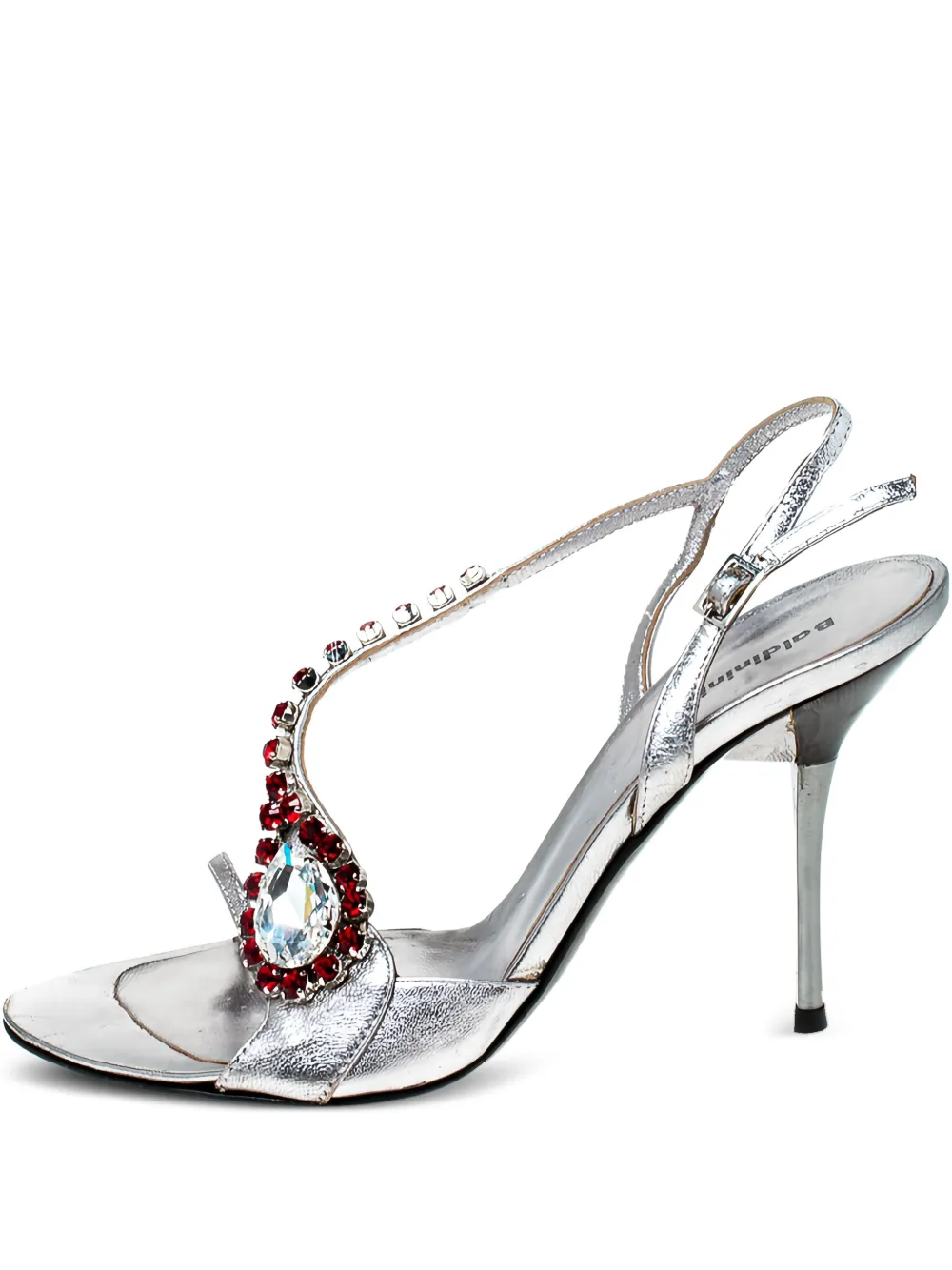 95mm embellished slingback sandals