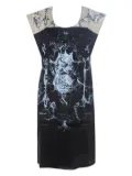Balenciaga Pre-Owned Baroque-print sleeveless top - Black