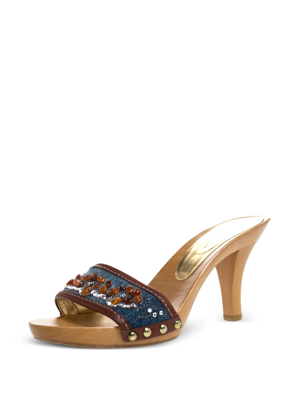 Dolce & Gabbana Pre-Owned bead-embellished sandals | Image 2
