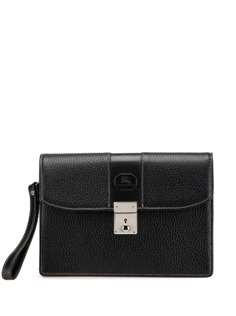 Burberry Pre-Owned 2000-2017 Leather clutch bag