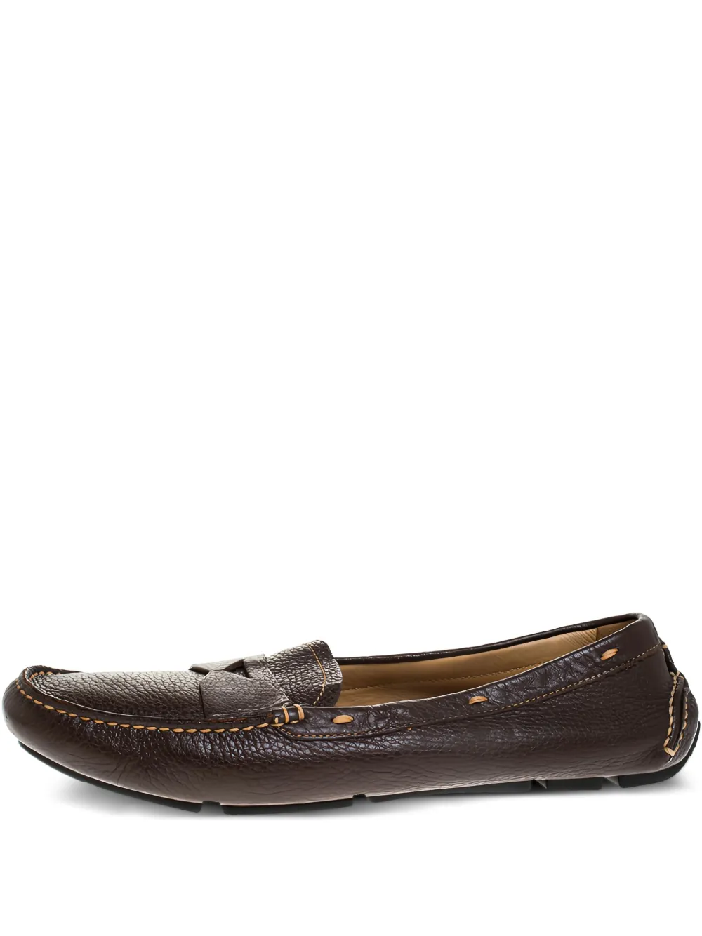 Pre-owned Prada Leather Loafers