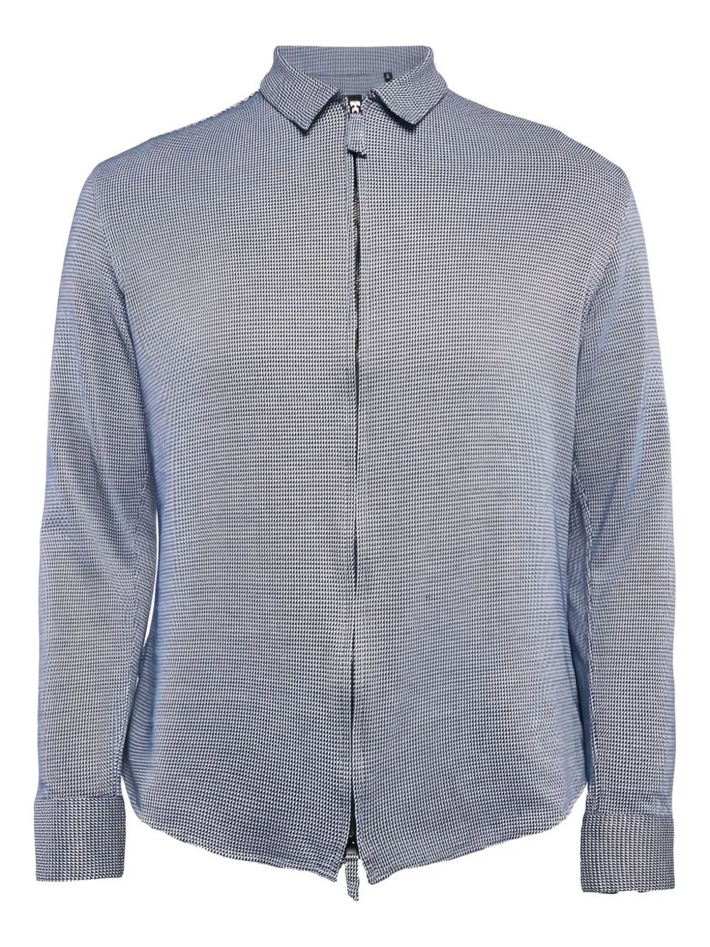 Pre-owned Giorgio Armani Houndstooth-pattern Shirt