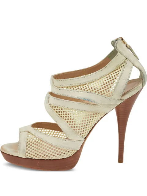 Fendi Pre-Owned 125mm mesh sandals